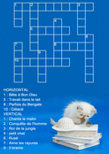 Mots crois&eacute;s amusants &agrave; r&eacute;soudre